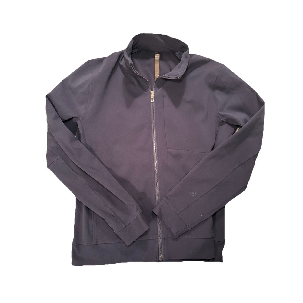 Women's Lulu Lemon Navy Full Zip Track Jacket size L